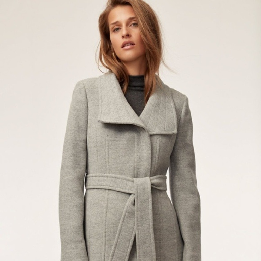Aritzia Babaton Cristobal Wool Coat